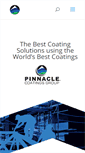Mobile Screenshot of pinnaclecoatingsgroup.com